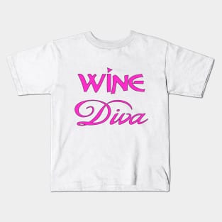 Wine Diva Kids T-Shirt